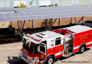 Fremont Fire Dept Solar Installation