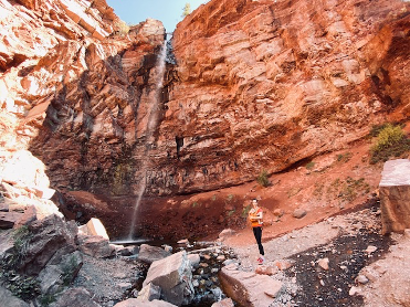 Cornet Falls in Telluride, Colorado