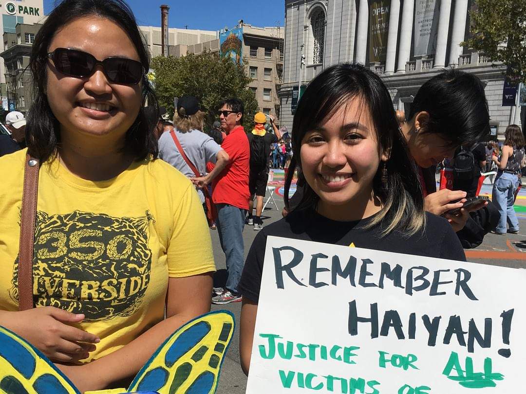 Claudine at the Climate Strike