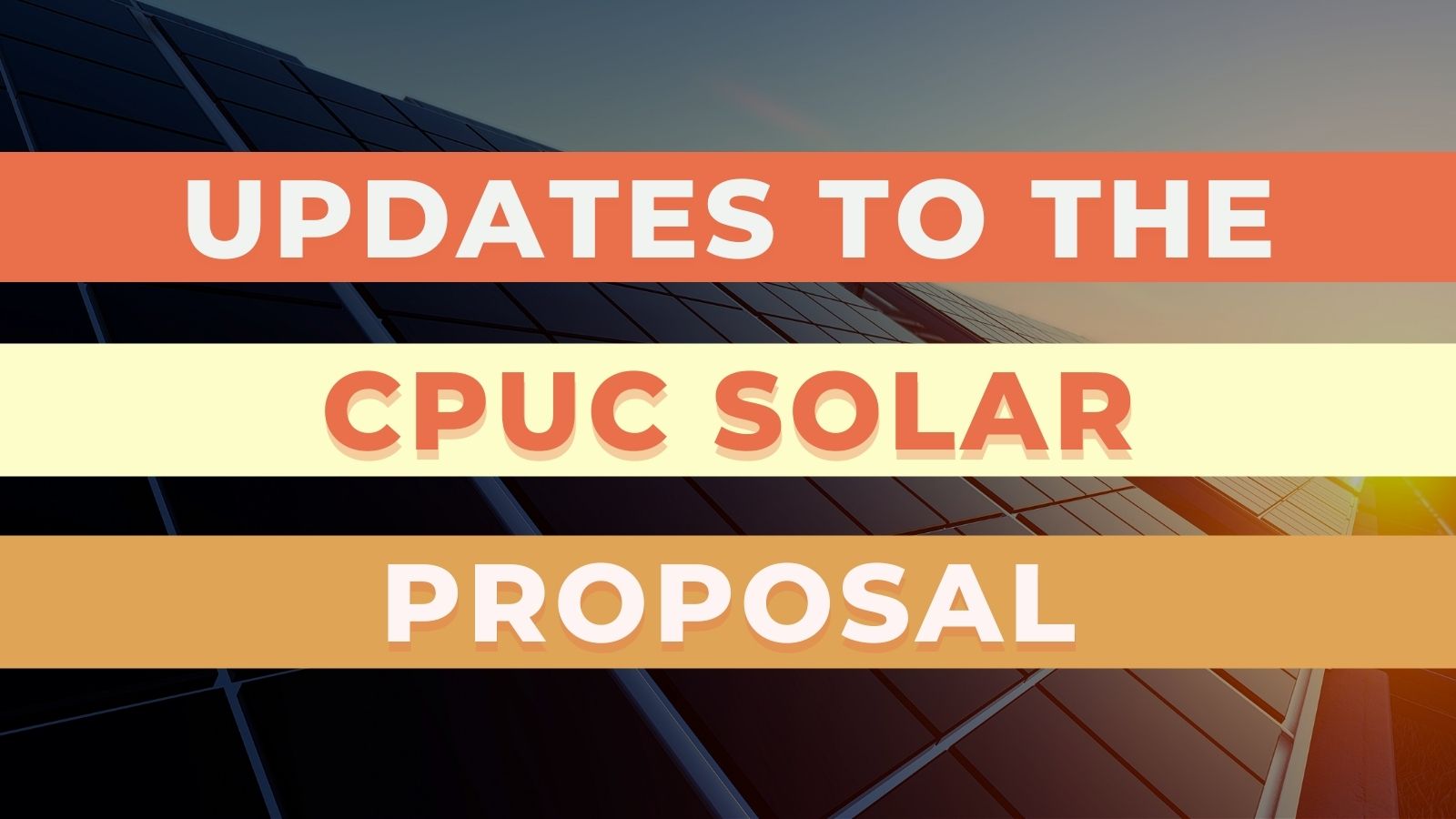 California PUC Unexpectedly Delays Solar Net Metering Proposal, Requests Further Stakeholder Comment