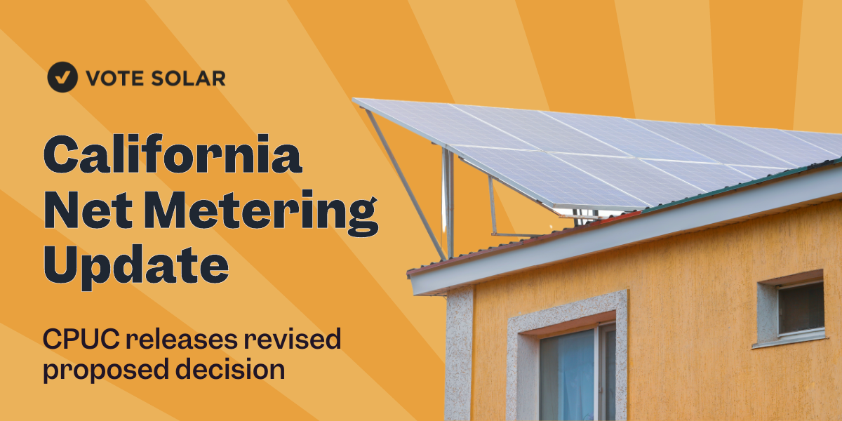 The Details: CPUC’s 2022 Updated Solar Net Metering Proposed Decision