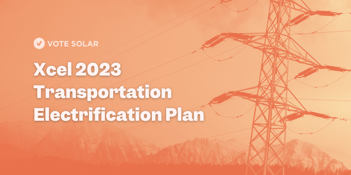 Xcel 2023 Transportation Electrification Plan