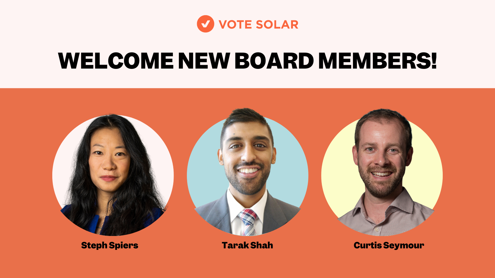 Vote Solar Announces the Appointment of Three Clean Energy Leaders to its Board of Directors